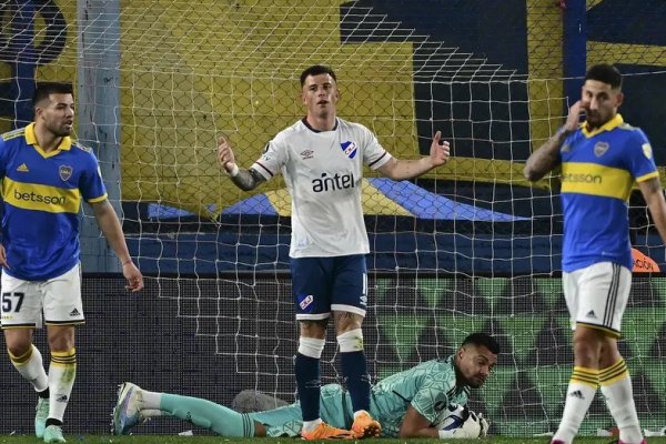 Copa Libertadores: Boca y Nacional igualaron 0-0 en Montevideo