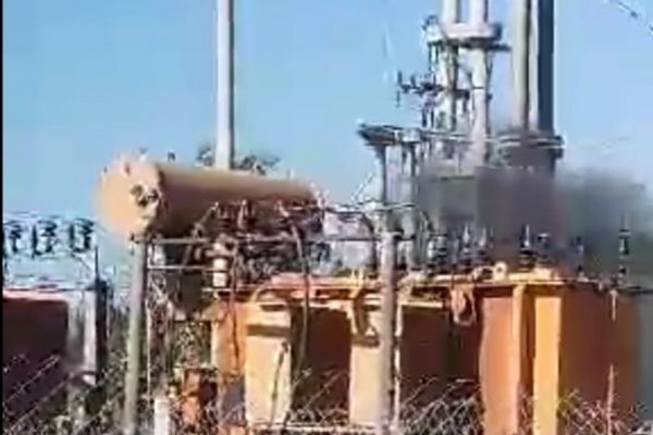 DPEC: incendio en transformador y apagón en Goya
