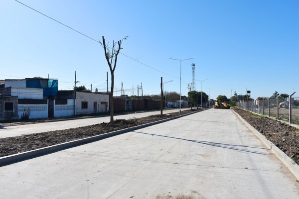 Corrientes: la conversión de la calle Rizzuto en avenida está en su etapa final