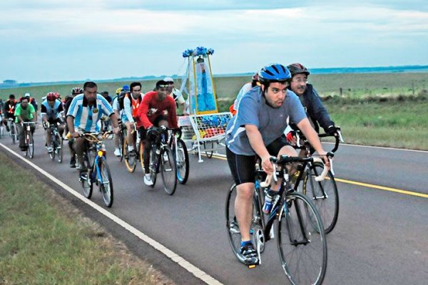 Corrientes: por San Cayetano, fieles peregrinarán en bicicleta hasta Itatí