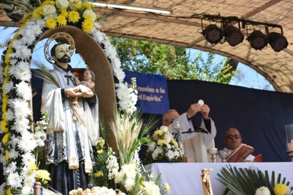 Mons. Stanovnik en San Cayetano llamó la atención a los peregrinos: “Cuidemos el lugar donde vivimos”