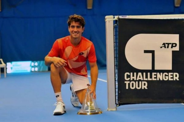 Francisco Comesaña obtuvo su cuarto torneo Challenger en República Checa