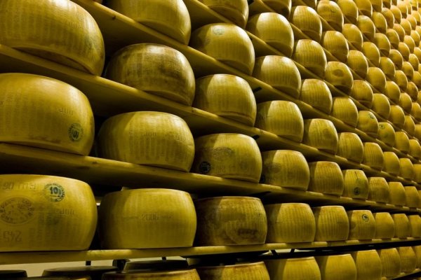 Insólito: un empresario italiano murió tras ser aplastado por una avalancha de hormas de queso