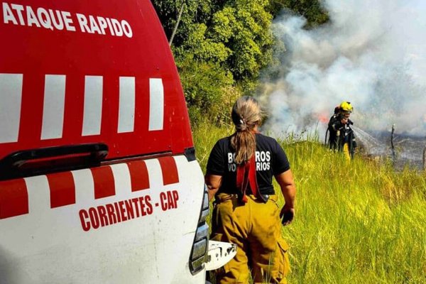Fuego incontrolable: Corrientes es la provincia más azotada por los incendios forestales
