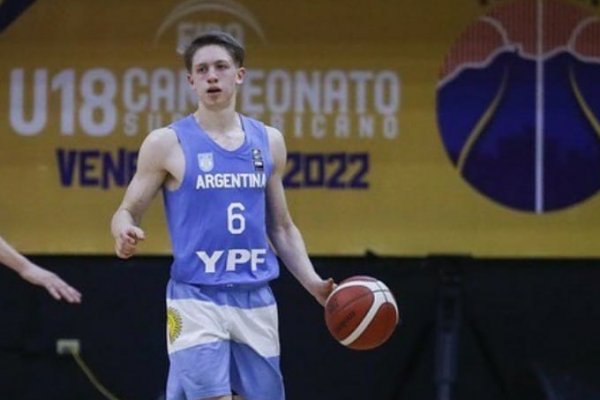 Básquet: el correntino Dylan Bordón fue el máximo anotador en la derrota de Argentina ante Uruguay