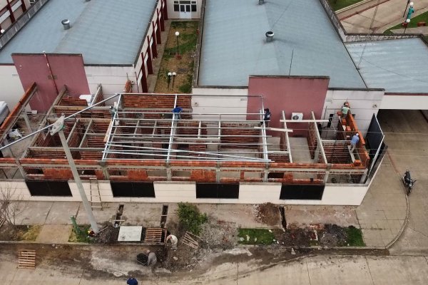 Corrientes: avanzan las obras del Servicio de Diálisis en un hospital de Paso de los Libres