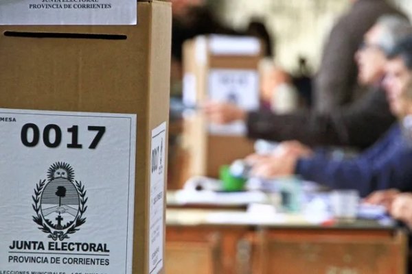 PASO: más de 900 mil correntinos habilitados para votar este domingo