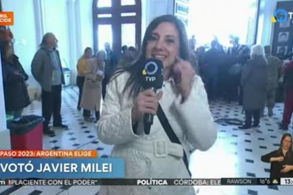 Un colaborador de Milei agredió a una periodista de la TV Pública