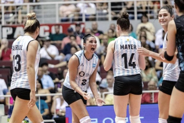 Las Panteras se consagraron campeonas de la Copa Panamericana de vóleibol