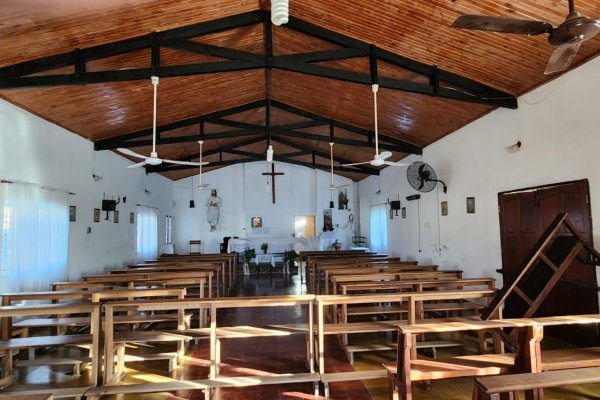 Inseguridad sin fin: roban y vandalizan iglesia en Monte Caseros