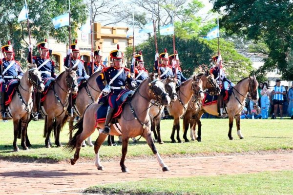 Corrientes: homenajearon a José de San Martín en su natal Yapeyú