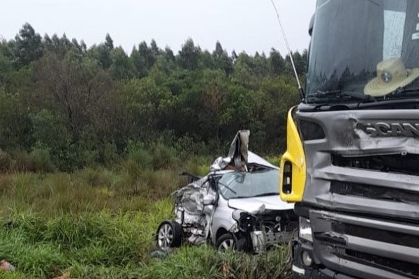 Corrientes: Tremendo choque en Ruta Nacional 119 deja como saldo dos heridos graves