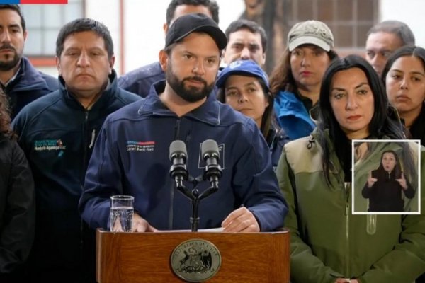 Un fuerte temporal de lluvia y viento en Chile dejó dos muertos y más de 19 mil evacuados