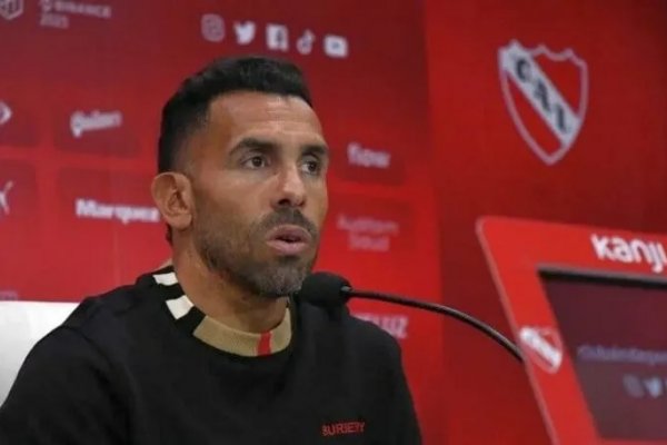 Carlos Tevez fue presentado como nuevo DT de Independiente