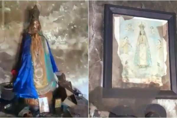 Se incendió todo, menos la virgen: la tragedia curiosa que ocurrió en Corrientes