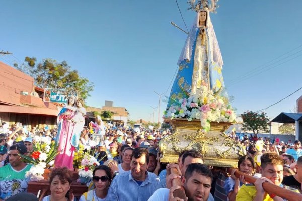 Corrientes: alistan la peregrinación de la Virgen del Rosario