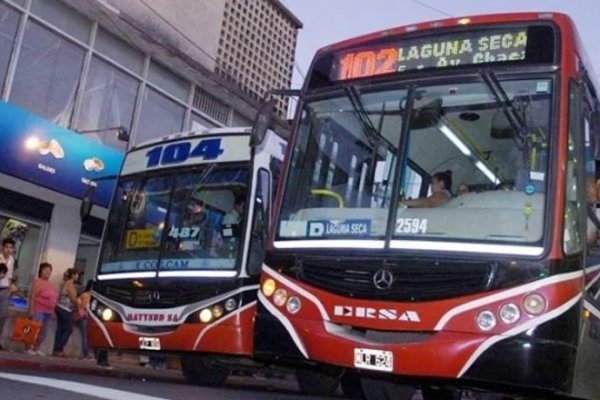 Corrientes: dos líneas de colectivo cambian su recorrido desde hoy