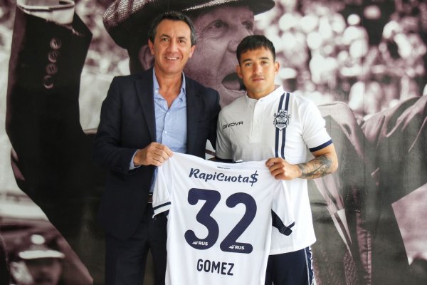 Gimnasia presentó al correntino Luciano Gómez como nuevo refuerzo