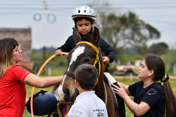 Corrientes: acompañantes terapéuticos se suman al mundo de la equinoterapia