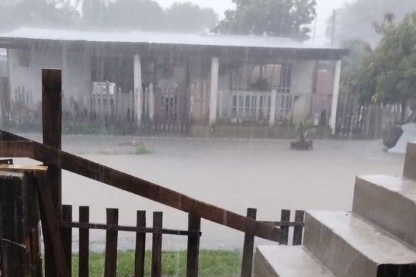 Temporal en Ituzaingó: enojo de los vecinos por obras mal hechas desde el municipio