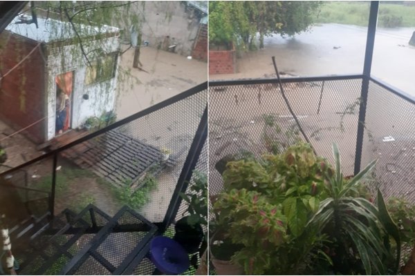Impactantes imágenes de vecinos inundados en Ituzaingó: cuatro días con agua en las casas