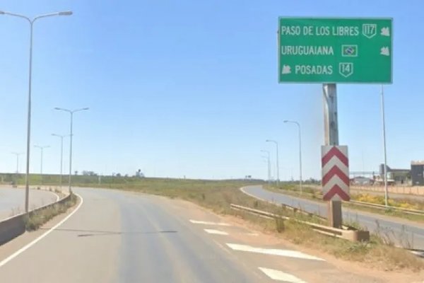 Autovía de la ruta nacional 14: analizan ampliar un tramo en Corrientes