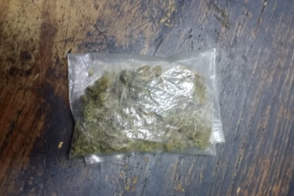 Detienen a un correntino que portaba un paquete con marihuana