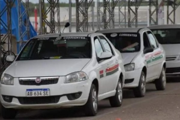 Los remises Chaco - Corrientes aumentaron la tarifa del pasaje