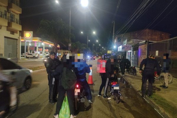 Corrientes: 11 demorados y 10 motos secuestradas en diferentes operativos de contralor
