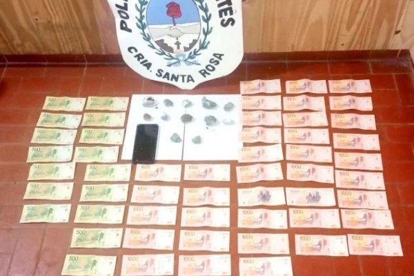 Corrientes: detienen a un joven con marihuana y dinero