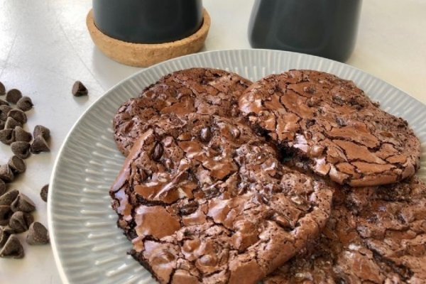 Galletitas de chocolate en 3 pasos y muy fáciles