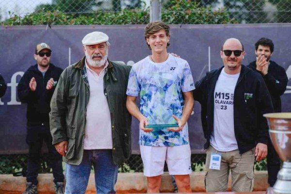 El correntino Lautaro Midón logró su primer título profesional en singles