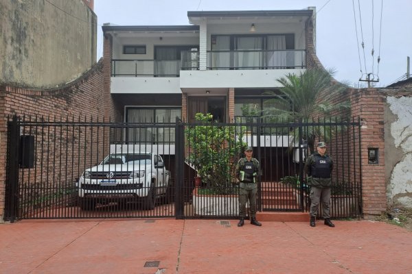 Allanan nueve domicilios en el marco de una causa por lavado de activos