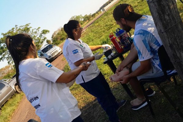 Corrientes: Salud brindó más de 460 atenciones en la Peregrinación Juvenil del NEA a Itatí