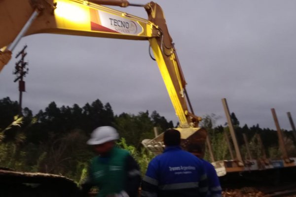 Descarrilamiento de trenes en Monte Caseros, imágenes: ocurrieron dos en menos de una semana
