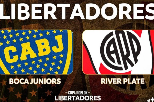 River vs. Boca por la Copa Libertadores de Roblox: cuándo es, horario y cómo ver EN VIVO