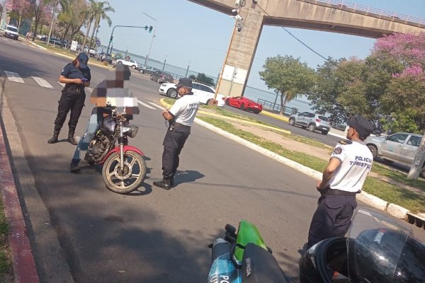 La Policía de Corrientes continúa con los trabajos de contralor en la costanera correntina