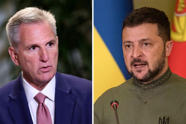 ¿Qué cambió en 1 año? Las diferencias en la reacción de Kevin McCarthy a la visita de Zelensky