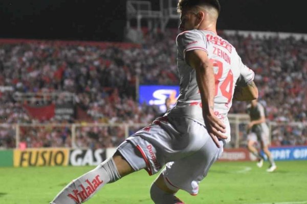 El correntino Zenón reafirmó su gran presente con la camiseta de Unión