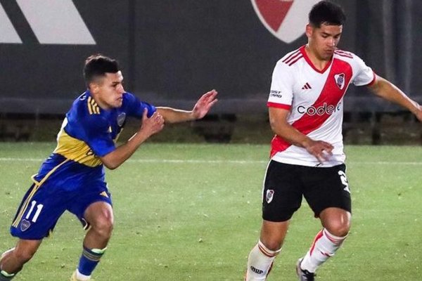 River y Boca repartieron puntos en el Superclásico de Reserva
