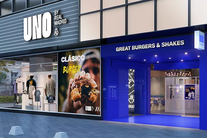 El Real Madrid lanza su marca de restaurantes: UNO By Real Madrid, que se estrenará en México