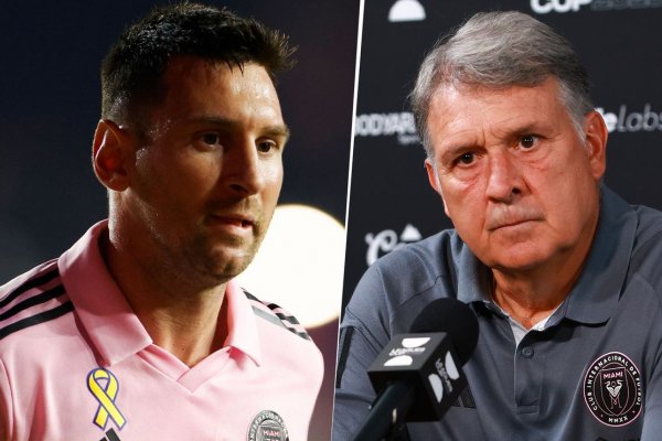 Inter Miami en vilo: el Tata Martino habló la lesión de Messi