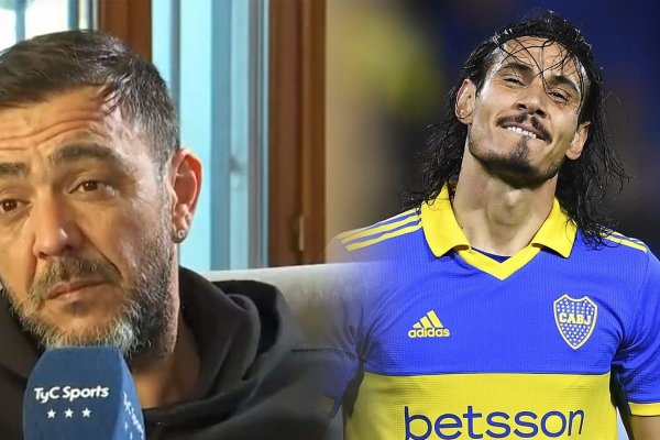 Sin pelos en la lengua, el Chino Recoba sorprendió por el arribo de Cavani a Boca