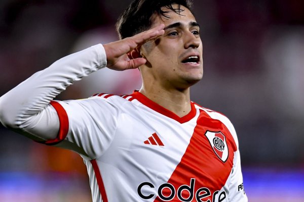 ¿Titular o suplente? los números de Solari en River que hacen dudar a Demichelis