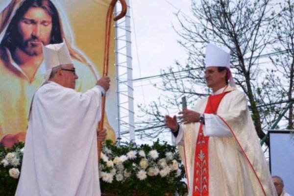 Hace ocho años monseñor Canecín asumió como obispo titular de la Diócesis de Goya