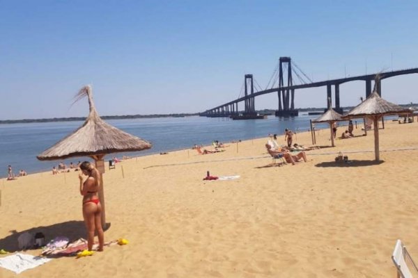 La playa Arazaty de Corrientes se encuentra entre las cinco mejores de la Argentina