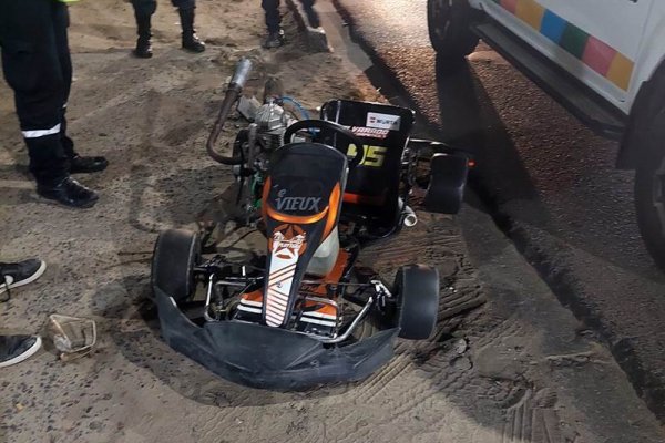 Corrientes: detienen a conductor que transitaba a alta velocidad en un karting
