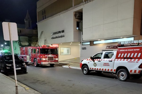 Instituto de Cardiología: no se quemaron equipos y no se derivaron pacientes tras el incendio