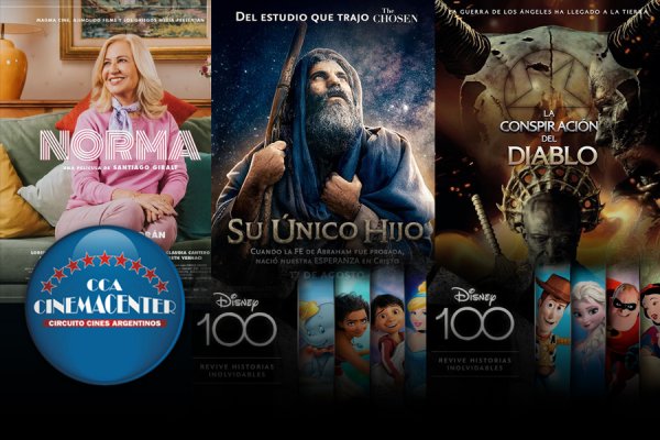 Cinemacenter Corrientes: Tres estrenos, entre ellos, la argentina “Norma”, además, se reponen dos clásicos de Disney