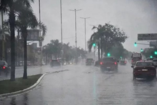 Alerta por tormentas durante toda la jornada del jueves en Corrientes